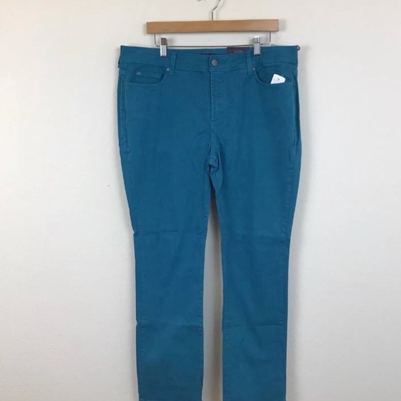 NEW NWT NYDJ Sheri Skinny Neptune Jeans Pant - Picture 3 of 8